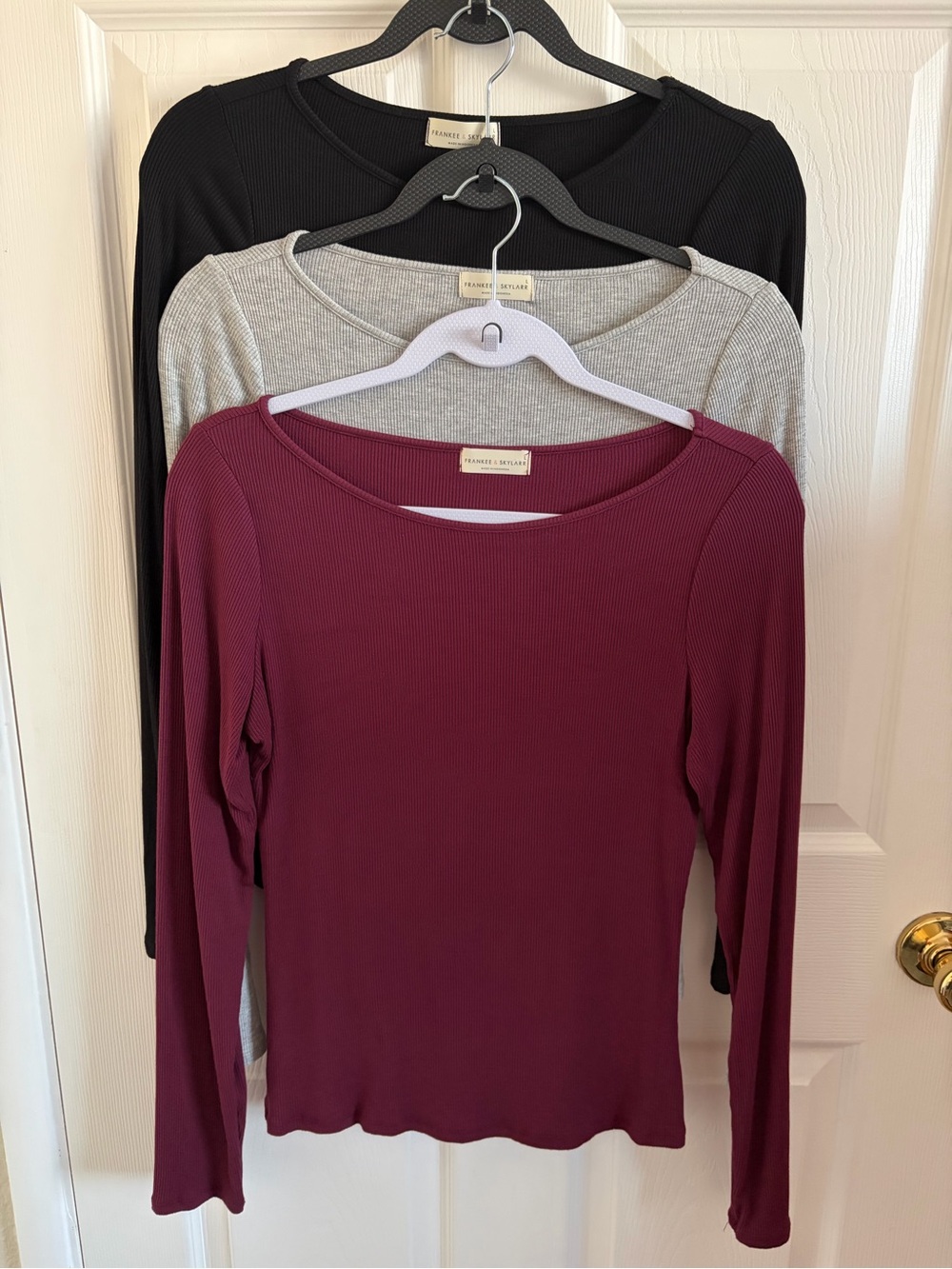 Long-Sleeve Ribbed Top Bundle